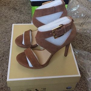 Michael Kors open toe heals